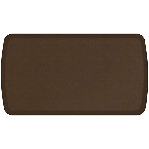 Gelpro Elite Premier Anti-Fatigue Kitchen Comfort Floor Mat, 20X36”, Vintage Leather Rustic Brown Stain Resistant Surface With Therapeutic Gel And Energy-Return Foam For Health & Wellness #TOP7