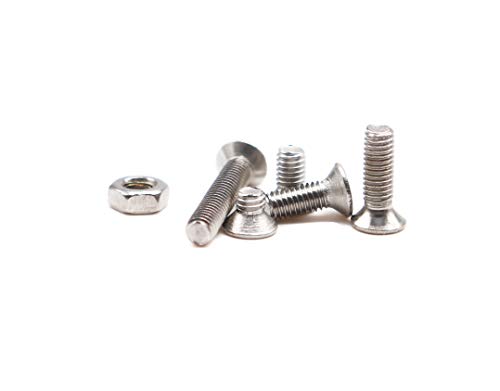 Binifimux 360Pcs M3 Countersunk Flat Head Phillips Machine Screws And M3 Hex Nuts Kit thumb #4