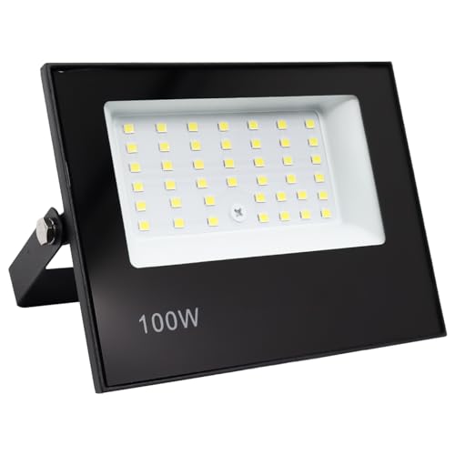 Kit 5 Refletor Led Smd 100w Holofote Bivolt Ip66 Frio