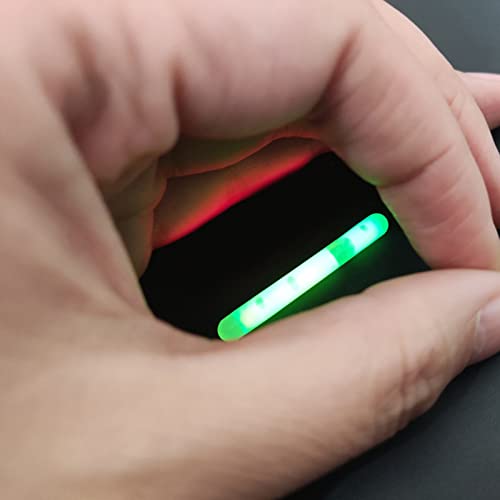 25/50 Night Fishing Float Rod Glow Sticks Lights Fishing Green Fluorescent Lightsticks Fishing Rod Tip Glow Sticks Gift Fishing Glow Sticks Rod Tip Bells-fishing Glow Sticks For Glow Sticks Holder