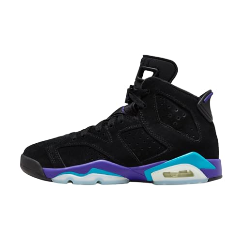 NIKE Air Jordan 6 Retro Aqua Gs Big Kids-Size-4.5
