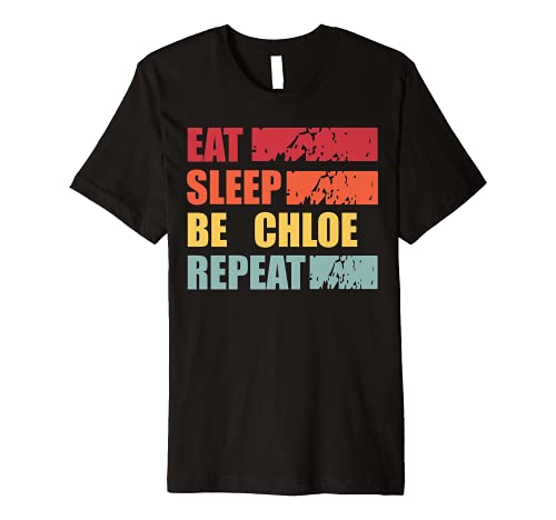 Chloe Personalized Name Shirt Chloe First Name Premium T-Shirt