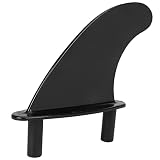 【Apariencia de moda】 Color negro, apariencia elegante y también puede decorar tu tabla de surf.