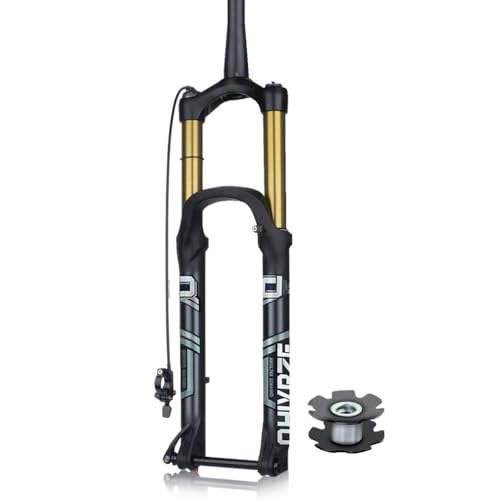 Fourche suspension VTT pneumatique pivot conique 175 mm