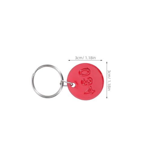 Identification clés et organisation cafés via étiquettes métalliques 50 pcs - 2