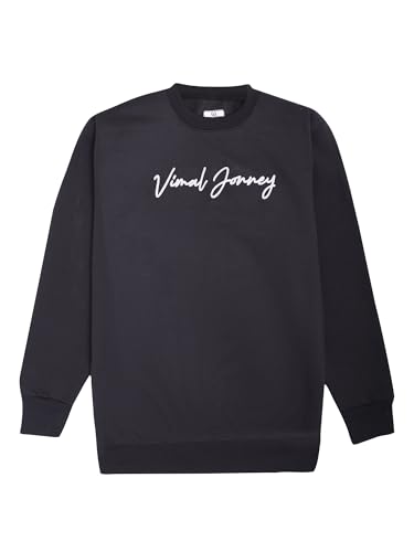 Image of Mack Jonney Fleece Regular Fit Printed Round Neck Sweatshirt for Men-MACK639320