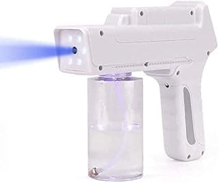 Handheld Sprayer Fogger Machine Handheld Portable Spray Gun Sterilization Atomizer Sprayer Portable ULV Fogger, Rechargeable Disinfection Fogger, Blue Light Steam Gun, Fogging Machine for Office, Home