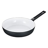 berndes vario click schmorpfanne 24 cm  Berndes Alu Induction Smart Schmorpfanne, Pfanne, Keramikversiegelung, Aluminium, Schwarz/Weiß, Ø 24 cm, 013325
