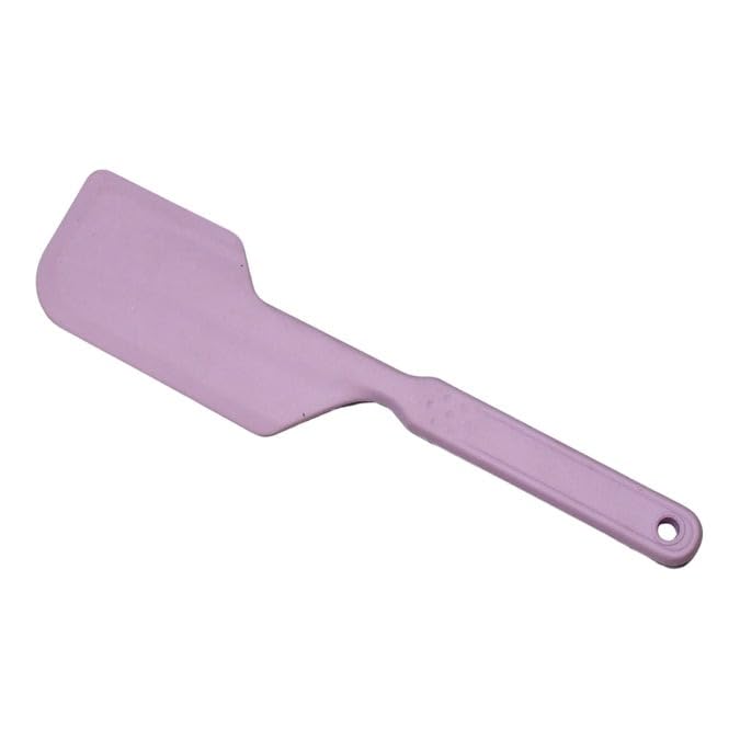 Image of BigPlayer Silicone Spatula Heat-Resistant Cake Decorating Scraper, Mini Spatula Scraper Spreader in Lavender