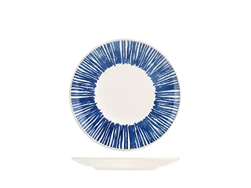 Pengo H&H Servizio Tavola 18 Pezzi Ithaky Blue In Stoneware Decorato - 9