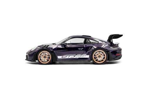 Solido Porsche 911 GT3 RS Viola Purple Metallic 1:18 miniatura 5
