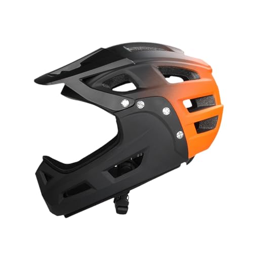 Casco de ciclismo ventilado con visera parasol y sistema de ajuste cómodo
