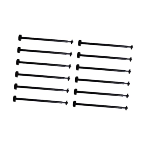 Garende 12x 1/87 HO Scale Train Accessories Trains Power Control Toys Hobbies Electric Train Parts, 45.6mm