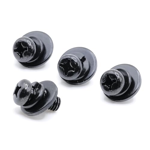 ReplacementScrews Wall Mount Screws Compatible with ONN 100012585-M - 50 Inch Smart TV - Complete Wall Mounting Bolt Set (Pack of 4)