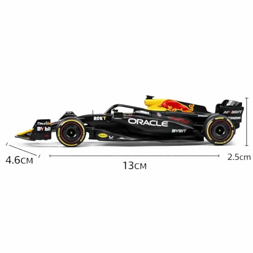 Image of Wizplex QY Toys Official Licensed Red Bull RB19 F1 Car 1:43 Scale Diecast Model - Metal Collectible Display Toy for Fans & Gifting