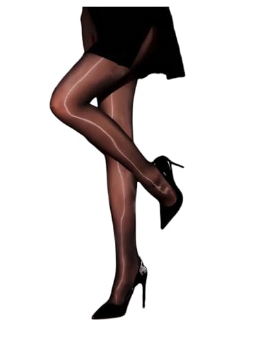 SOLY HUX Women's Sheer Tights High Waisted Casual Stockings Pantyhose