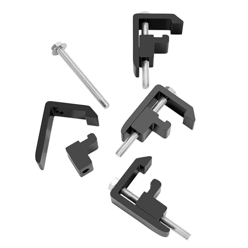 P-AC-04N Mounting Clamp Shell, for Toyota Tacoma/Tundra Truck Cap/Camper 4 PCS