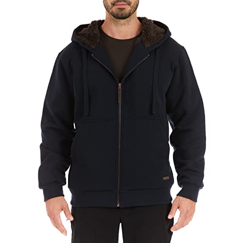Image of Smith's Workwear Men's Big Men's Sherpa-lined Fleece Jacket