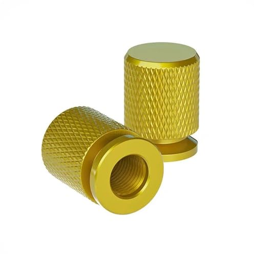 Bouchons de valve Kawasaki Z900 Z650 Z800 accessoire pneu moto jaune