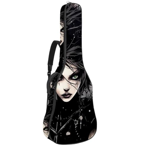 Sac pour guitare étanche à rembourrage éponge et poches multiples