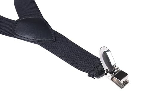 Men's Boys' Suspenders and Bow Tie Set Adjustable Y Back3