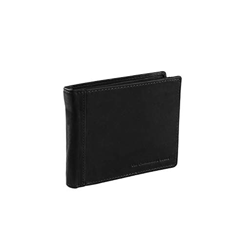 Porte-Feuille en Cuir Noir Alvina The Chesterfield Brand - Portefeuille Homme Femme