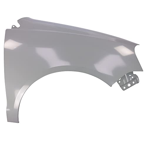 BESTPRICE 1x Aile avant droite sans trou de clignotant Compatible avec VW POLO (9N_, 9A_),POLO IV hatchback (9A4, 9A2, 9N2, 9A6) pas pour GTI Cup