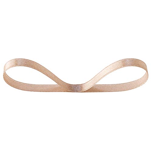 ヘッズ リボン 06㎜幅×30m巻 スモーキーベージュ 1巻 サテン 片面 HEADS 0623R