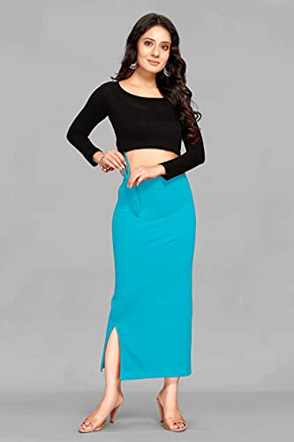 Image of Side Rope Saree Shapewear, Petticoat, Skirts for Women Polylycra Saree Shaper for Saree Dress