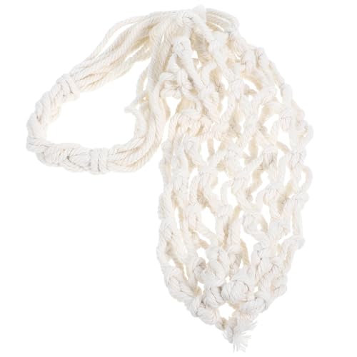 GARVALON Porte-Bouteille en Coton Beige Clair, Manchon Isotherme Léger et Portable, Organisateur d'eau Pratique, pour Randonnée, Vélo et Activités en Plein Air