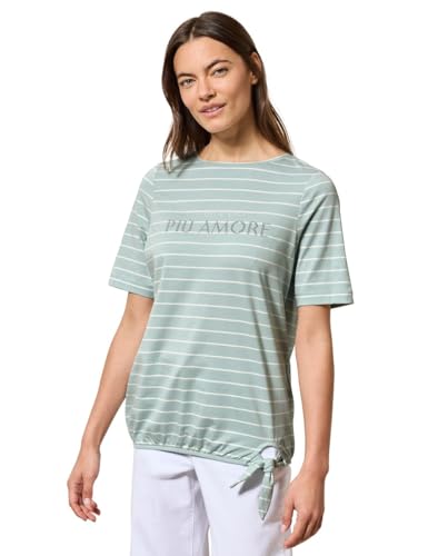 T-shirt à rayures Cecil avec inscription chic idéal pour vos sorties et weekends ensoleillés