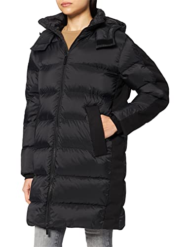 Superdry Damen Edit Premium Shion Down Jacke, Schwarz (Manor House Black...
