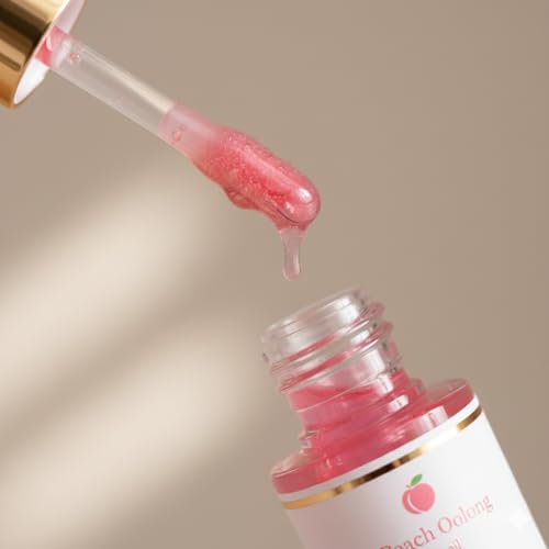 Image of Honey Milk and Peach Oolong Peach Oolong Lip Therapy Oil - Nourish, Repair & Glow (pack of 2) (10 ml, Pink)