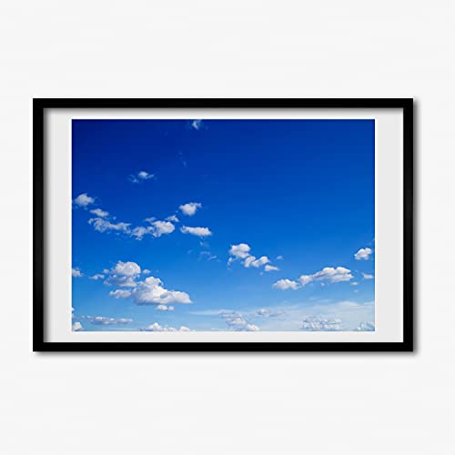 Cadre MDF 60x40 cm Nuages dans le Ciel Tulup pour affiche