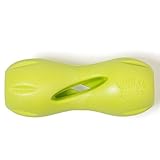 West Paw Zogoflex Qwizl Interactive Treat Dispensing Dog Puzzle Treat Toy for Dogs, Granny Smith, Large