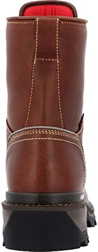 ROCKY Rams Horn Logger Waterproof Composite Toe Work Boot Size 10(M) | Image 3