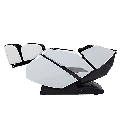 Osaki Titan Summit Flex | Gray | SL-Track Zero Gravity Full Body Massage Chair | Body Scanning | Lumbar and Calf Heating | Bluetooth Speaker | Space Saving | Full Body Airbag Compression