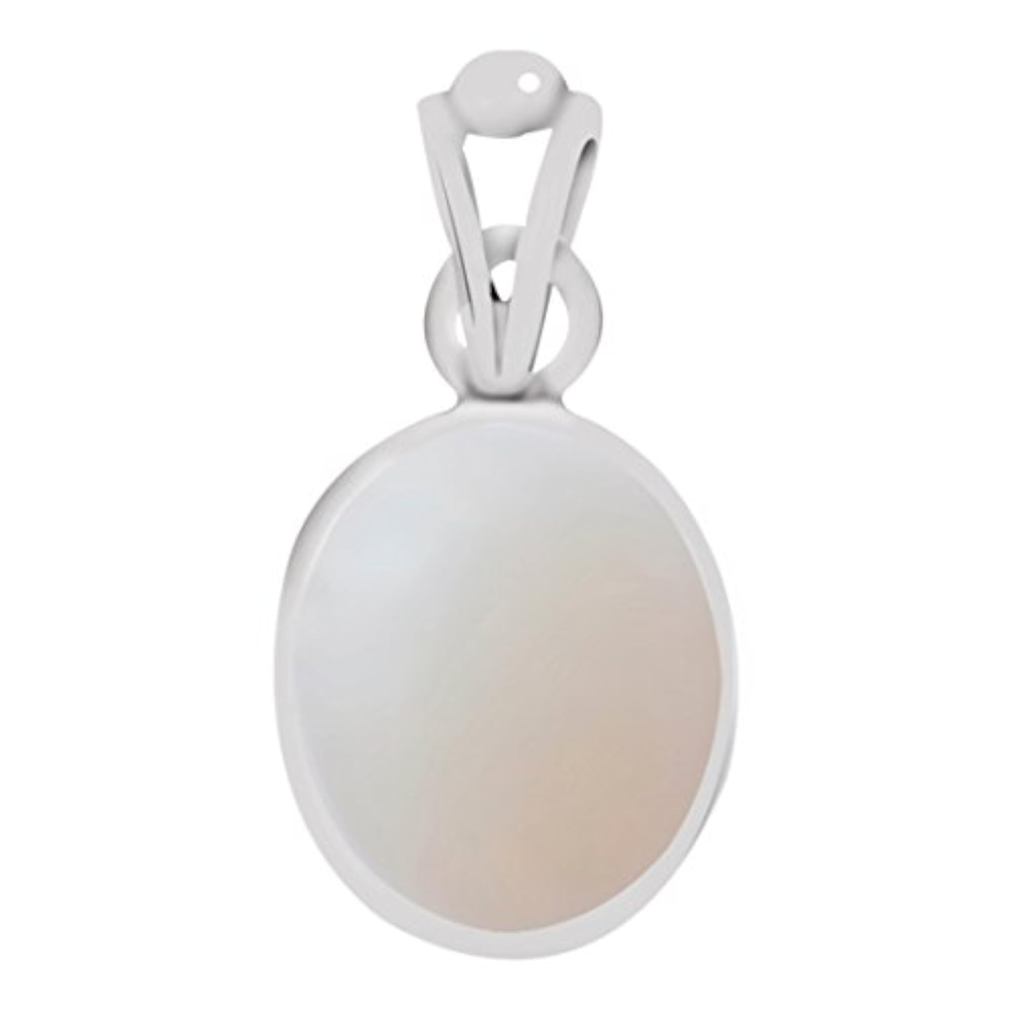 Certified Opal Silver Astrological Pendant, Unisex