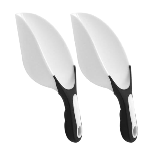 Pala de cocina de PP para hielo y frutos secos: juego de 2 piezas multiusos