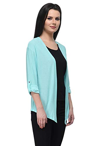 Image of Frenchtrendz Womens's Viscose Crepe Shrug(Size: XS-4XL)