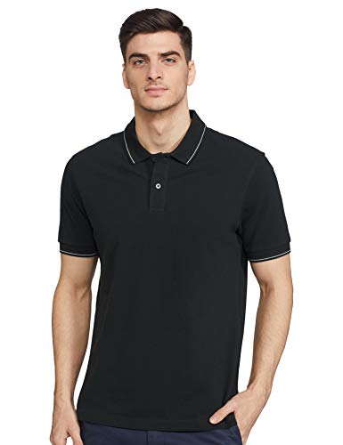 Marks & Spencer Men’S Regular (Polo Shirt_Bottle Green S)