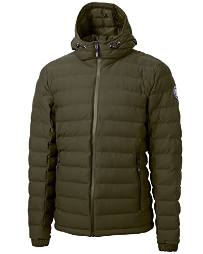 Image of Cutter & Buck Men's Mission Ridge Repreve Eco Insulated Mens Puffer Jacket