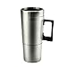 Heated Travel Mug 12 V / 24 V samochodowy kubek grzewczy 100 ml ze stali nierdzewnej kubek do kawy kubek podgrzewany termos samochodowy kubek izolacyjny do podróży Roscloud@