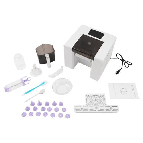 Máquina automática de hielo en escamas 280W 110V blanca miniatura 4