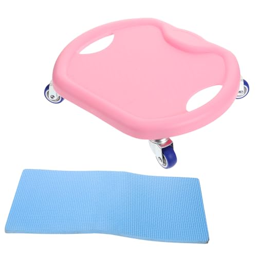 Rodillo abdominal y discos deslizantes BESPORTBLE para entrenamiento en casa