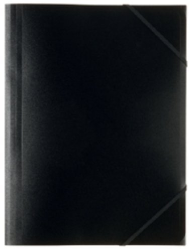 Cartelle elasticizzate in plastica con 3 lembi ed