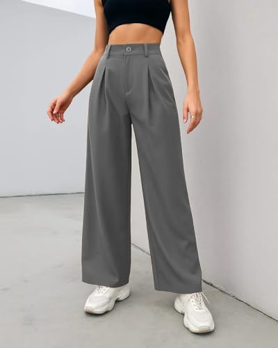 Image of Nermosa High-Waist Korean Trousers with Wide Baggy Fit | Trendy GenZ Streetwear Pants
