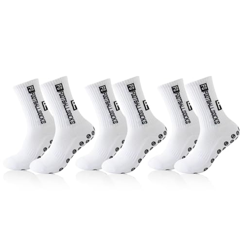 Ya en mundofriki.es: 3 pares de calcetines deportivos fútbol calcetines de fútbol antideslizantes para hombres calcetines deportivos para hombres y mujeres calcetines de fútbol absorbentes del sudor 39-46 deportes