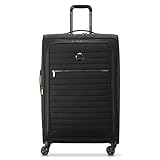 DELSEY PARIS Cruise 3.0 Softside - Maleta expandible con Ruedas giratorias, Black, Checked-Large 28 Inch, Cruise 3.0 Softside - Maleta expandible con Ruedas giratorias