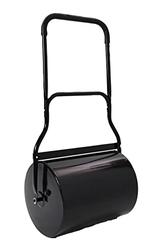 Garden ROLLER Heavy Duty XL Steel 500mm Lawn Roller with Comfort...